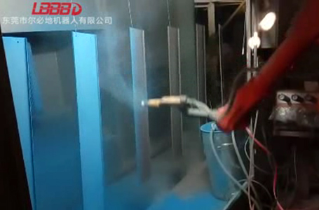 爾必地噴涂機(jī)器人噴塑客戶(hù)現(xiàn)場(chǎng)案例