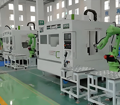 機(jī)床上下料機(jī)器人案例